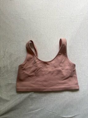 American Eagle Outfitters Nude Ribbed Bralette